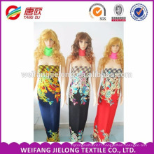 Fournisseur de concepteur Chine en gros tissé Tissu de rayonnage personnalisé d&#39;impression pour des vêtements